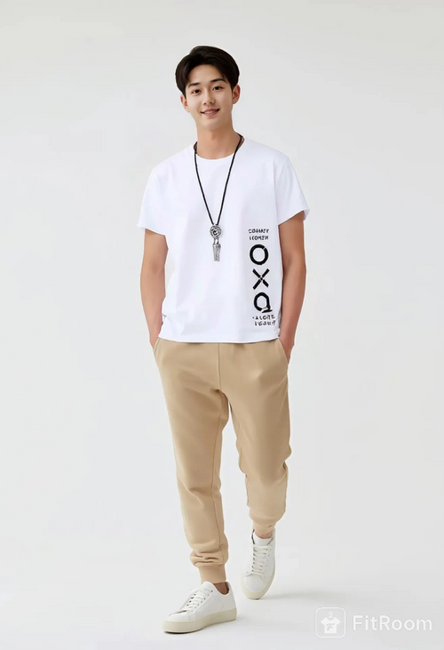 London OXO Tower Wharf Graphic Tee – White