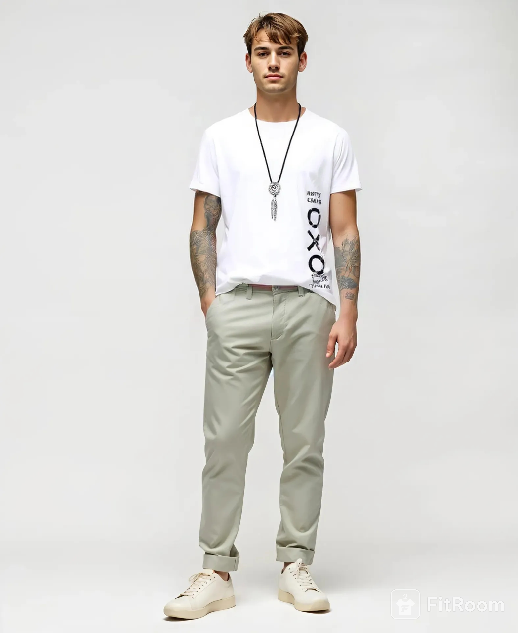London OXO Tower Wharf Graphic Tee – White