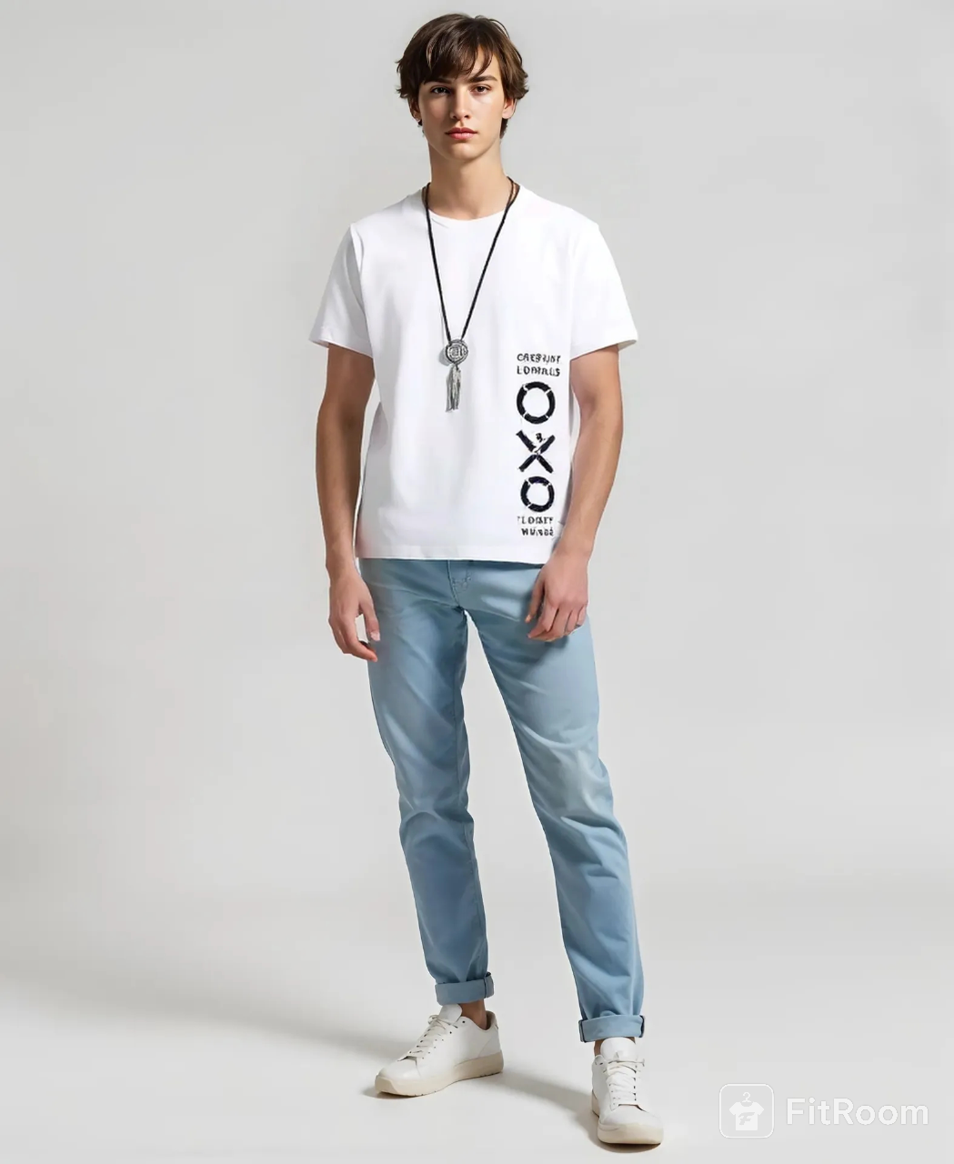 London OXO Tower Wharf Graphic Tee – White