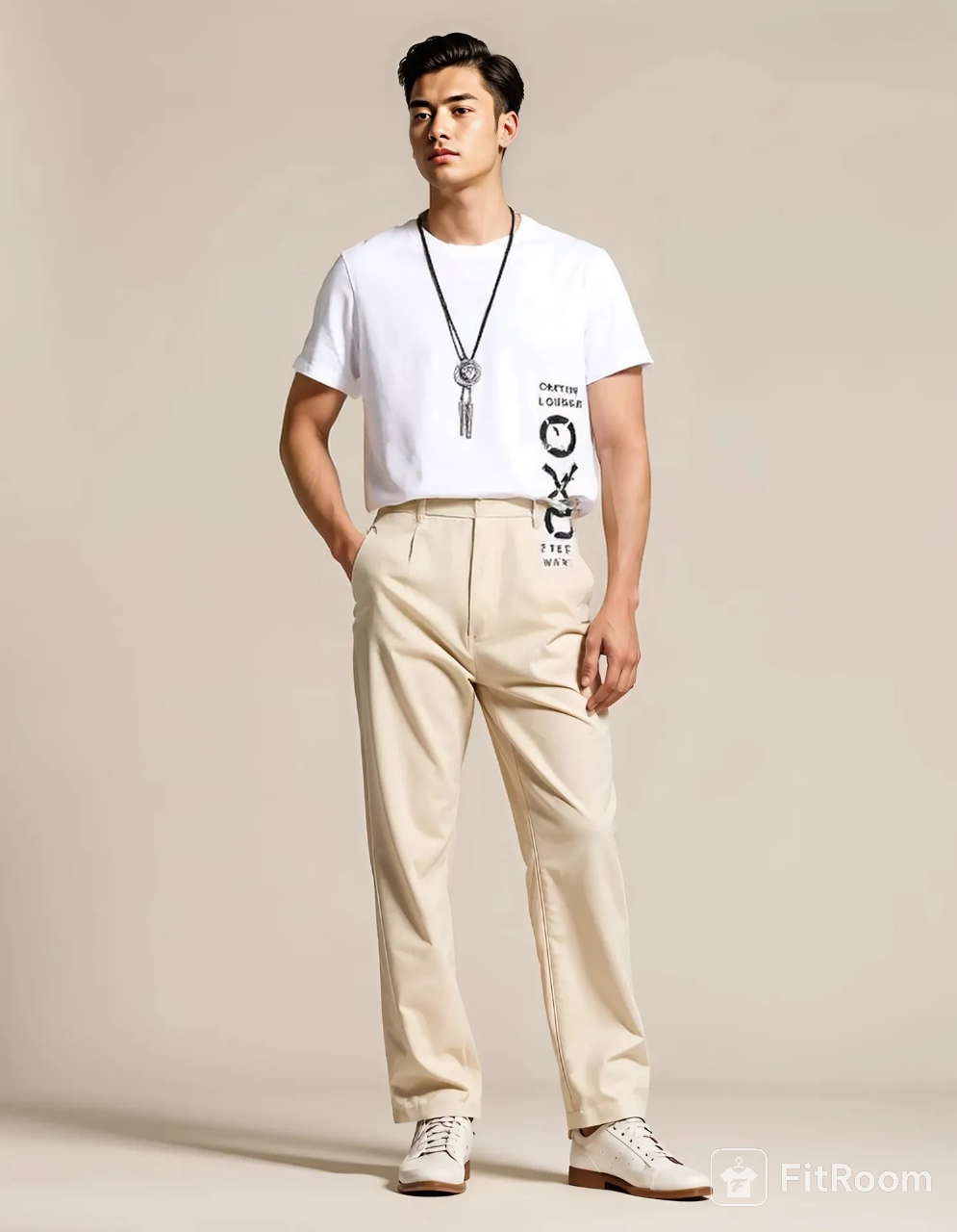 London OXO Tower Wharf Graphic Tee – White