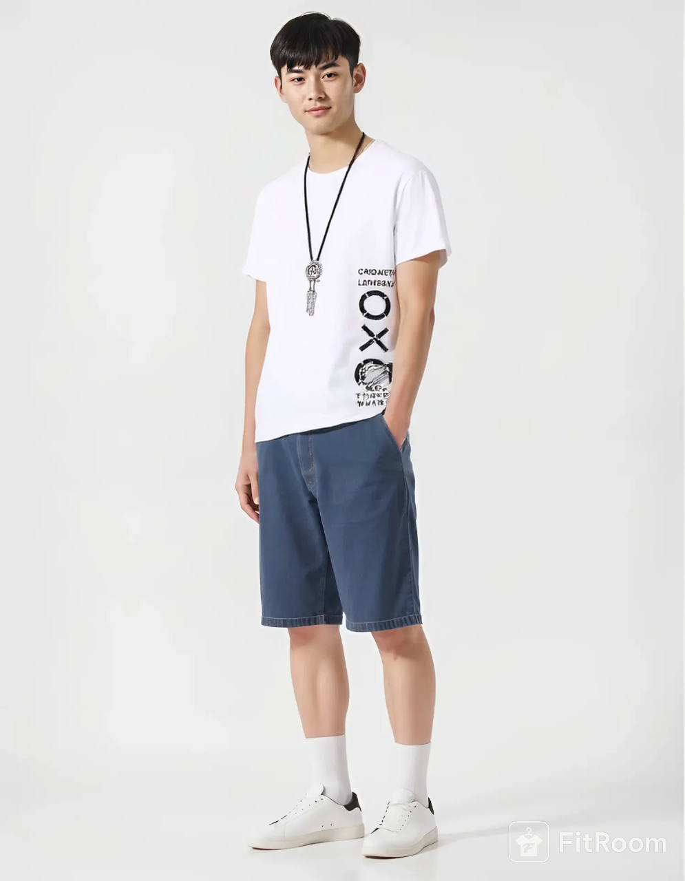 London OXO Tower Wharf Graphic Tee – White